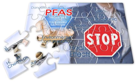 Photo for What is dangerous PFAS - Perfluoroalkyl and Polyfluoroalkyl Substances - and where is it found - Royalty Free Image