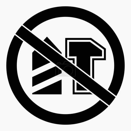 Illustration for Do not repair. Repair ban. No building work. Do not knock. Vector icon. - Royalty Free Image