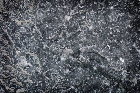 Photo for It is black and white stone texture with edge shadow for background - Royalty Free Image