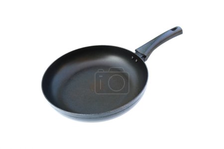 it is one used pan isolated on white.