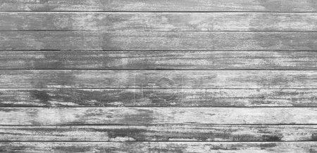 Photo for Gray wooden background. Grey wood panel wall or wallpaper. - Royalty Free Image