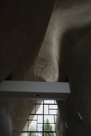 Photo for Warsaw, Poland - August 5, 2023. Museum of the History of Polish Jews - POLIN Museum in Warsaw, Poland. interior view - Royalty Free Image