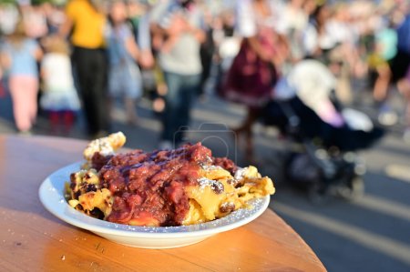 Photo for Oktoberfest Wiesn in Munich, Bavaria - the world's largest folk festiva - Royalty Free Image