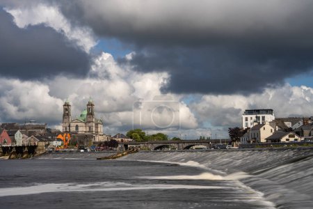 Photo for River view of Athlone on the River Shannon - Royalty Free Image