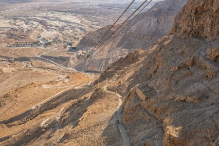 Téléchargez les photos : Parc national Masada dans la région de la mer Morte d'Israël. - en image libre de droit