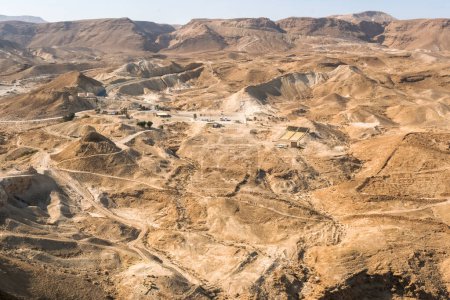 Téléchargez les photos : Masada National Park in the Dead Sea region of Israel. - en image libre de droit