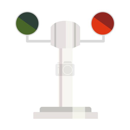 Illustration for Isolated colored barbership equipment icon Vector illustration - Royalty Free Image