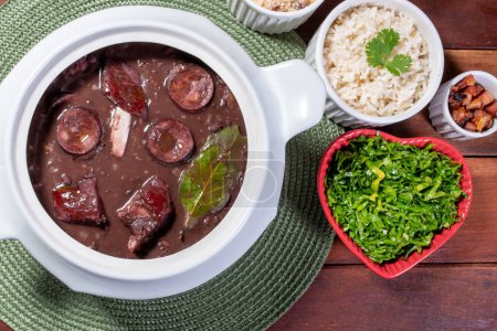 Photo for Authentic Brazilian Feijoada - A Hearty and Flavorful Dish. - Royalty Free Image