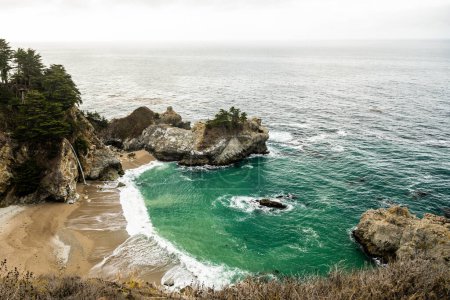 Photo for McWay Cove and Falls Along the Big Sur Coast of California - Royalty Free Image