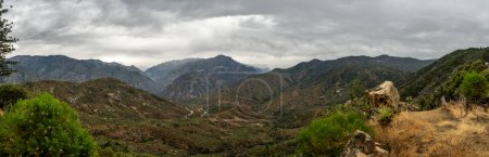 Photo for Wide View Of The Road Into Kings Canyon From Above along the scenic drive - Royalty Free Image