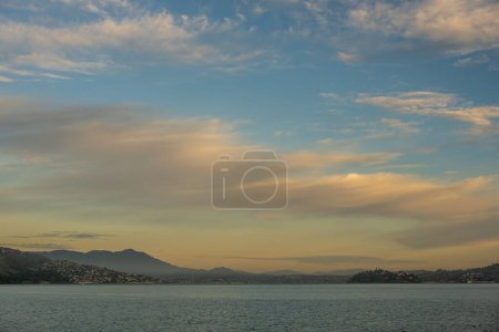 Photo for San Francisco Bay and Sausalito In the Distance on quiet morning - Royalty Free Image