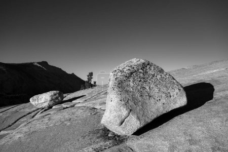 Photo for Granite Rock on Slab at Olmstead Point in Yosemite - Royalty Free Image
