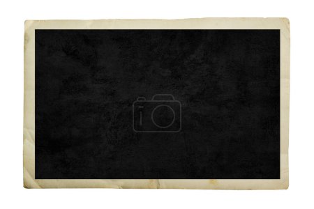 Photo for Photo frame card isolated on the white backgrounds - Royalty Free Image