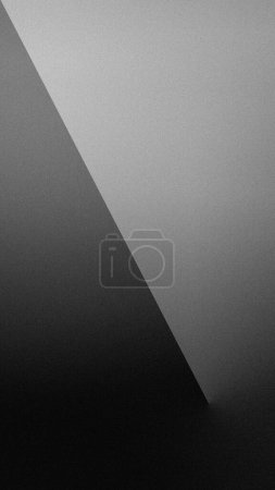 Téléchargez les photos : Ligne grise monochrome géométrique abstrait bruit grain texture fond vertical. - en image libre de droit