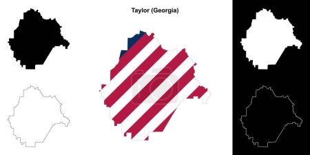 Conjunto de planos del condado de Taylor (Georgia)