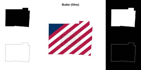 Butler County (Ohio) Kartenskizze