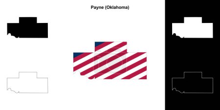 Payne County (Oklahoma) Übersichtskarte