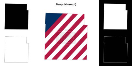 Barry County (Missouri) Kartenskizze