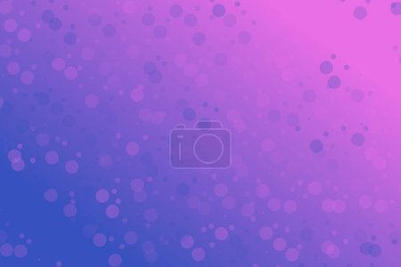 Illustration for Random gradient circle background - abstract colorful vector graphic design - Royalty Free Image
