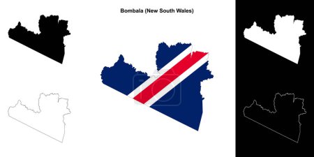 Carte générale de Bombala (Nouvelle-Galles du Sud)