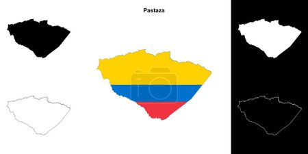 Kartenset für die Provinz Pastaza