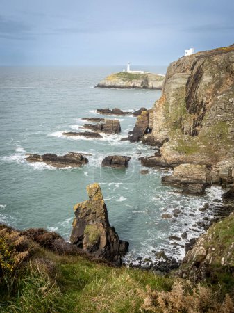South Stack Lighthouse isle of Anglesey North Wales