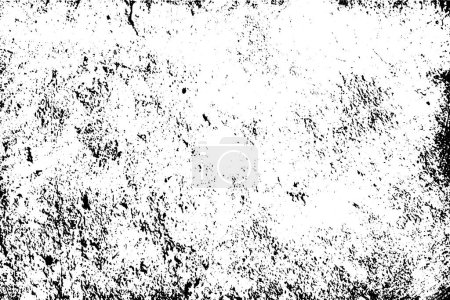 Illustration for Vector abstract grunge texture effect on white background. - Royalty Free Image