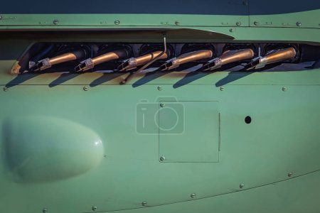 Téléchargez les photos : Vue latérale du moteur d'une Firefly Fairey 1950 de la Royal Navy exposée au Miramar Airshow 2022 à San Diego, Californie. - en image libre de droit
