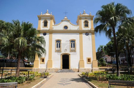 Foto de So Jos do Barreiro, So Paulo, Brasil, 25 de marzo de 2023. Iglesia Madre de So Jos, ubicada en el centro de la ciudad de So Jos do Barreiro. - Imagen libre de derechos