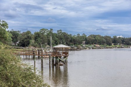 Photo for A view of coastal Bluffton South Carolina in the daytime - Royalty Free Image