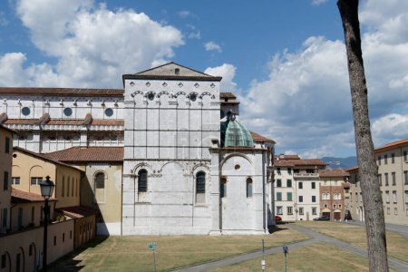 Foto de Catedral Católica de San Martino. Lucca, Italia - Imagen libre de derechos