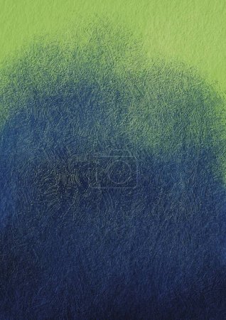 Photo for Abstract dark blue and green grass watercolor background illustration for decoration on nature and retro style concept. - Royalty Free Image