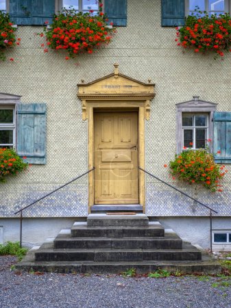 Téléchargez les photos : Promenade dans le vieux musée du village paysan Wolfegg en Allemagne - en image libre de droit