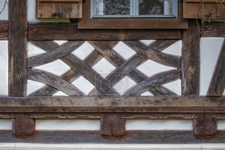 Téléchargez les photos : Visite de la vieille maison de fermiers village en Allemagne du Sud - en image libre de droit