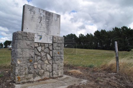Photo for War memorial near La Voulte, France - Royalty Free Image