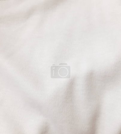 Photo for White cozy soft fabric. Background design, photography. Textile, fabric template,  modern - Royalty Free Image
