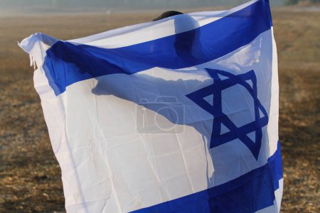 Gedenktag-Jom Hazikaron, Patriotischer Feiertag Unabhängigkeitstag Israel - Jom Haatzmaut Konzept