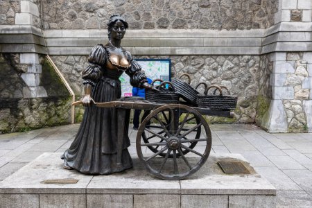 Photo for Molly Malone statue in the center of the city. - Royalty Free Image