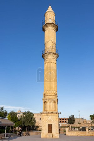 Photo for Mardin, Nusaybin, Turkey April 17, 2023 : Zeynel Abidin mosque in Nusaybin district of Mardin province. - Royalty Free Image