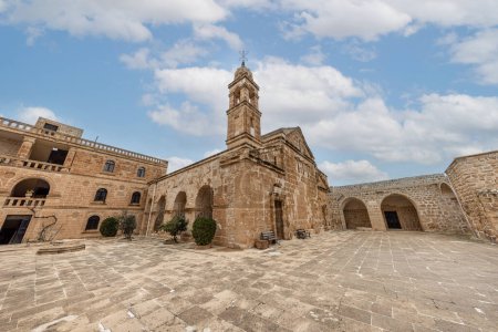 Iglesia asiria en Midyat. Monasterio de Mor Yakup, Iglesia Salhe Baristepe Midyat Mardin.