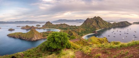 Photo for Views of padar island in komodo national park, indonesia - Royalty Free Image