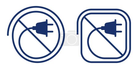 Téléchargez les illustrations : Icône mince de technologie sans fil pour les appareils avec batterie ou alimentation intégrée - en licence libre de droit
