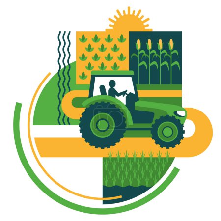 Innovations en agriculture durable et gestion de l'utilisation des terres. Initiatives de conservation de l'utilisation des terres - décoration du rapport