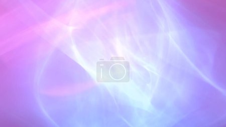 Foto de Púrpura abstracto tridimensional gráfico onda de humo patrón forma banner fondo. Plantilla de concepto de telón de fondo de diseño de ilustración 3D para espacio de copia y escaparate en ciencia y tecnología sanitaria. - Imagen libre de derechos