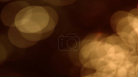 Photo for Abstract golden orange illustration background and effect overlay. Soft toned vibrant defocused decor template copy space backplate. Macro close-up glow effect product showcase backdrop. - Royalty Free Image