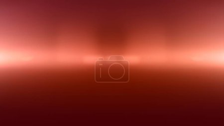 Photo for Abstract red orange lens flare gradient overlay light leak background illustration. Vibrant defocused decor product display. Soft toned copy space backplate. Elegant glow product showcase backdrop. - Royalty Free Image