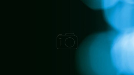 Photo for Abstract dark green blue bokeh illustration background and effect overlay. Soft toned vibrant defocused decor template copy space backplate. Macro close-up glow effect product showcase backdrop. - Royalty Free Image