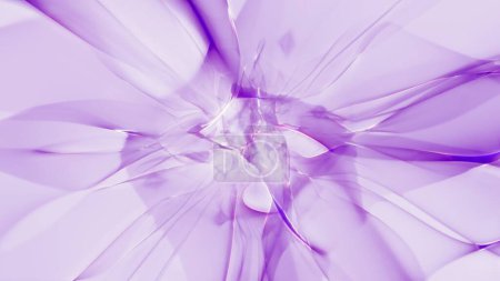 Photo for Elegant abstract golden purple and white gradient shape social media web banner background. 3D illustration concept backplate with copy space and product showcase template backdrop. - Royalty Free Image