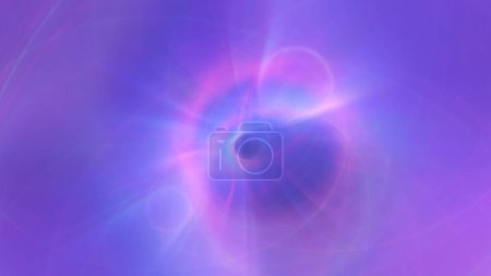 Téléchargez les photos : Flare de lentilles abstraites avec des rayons de soleil prisme rose bleu et violet. Concept 3D fond de bannière d'illustration dans l'humeur de printemps pour vitrine de produits d'énergie solaire avec espace de copie pack shot. - en image libre de droit