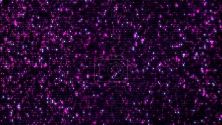 Téléchargez les photos : Résumé violet ordinateur hexadécimal code plein cadre arrière-plan. Illustration d'écran d'algorithme de technologie de cryptage binaire de concept pour la conception de hud et le modèle de conception de machine learning d'intelligence artificielle. - en image libre de droit